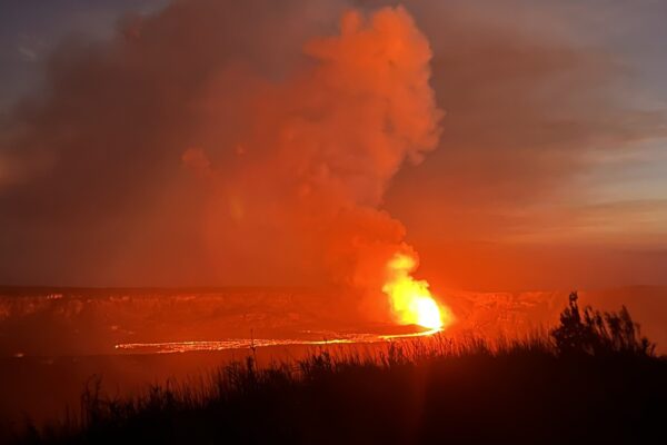 Kilauea Volcano Eruption 2025